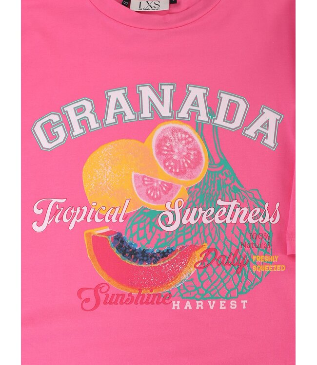 LXS T-shirt Bubblegum