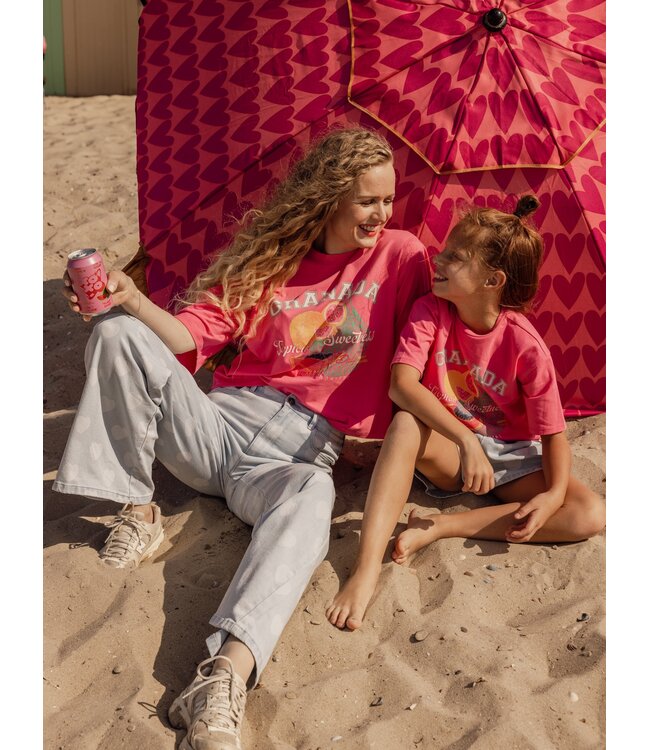 LXS T-shirt Bubblegum