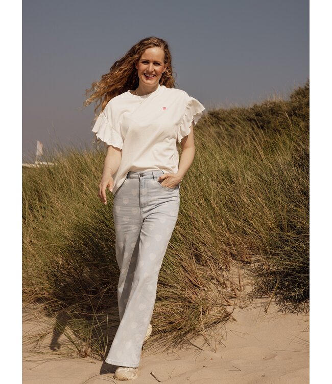 LXS Ärmelloser Pullover Off-White