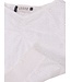 Fancy top with broderie jersey White
