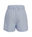 Seersucker-Shorts in Blau/Weiß