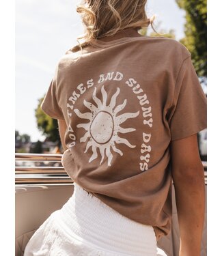 LOOXS 10sixteen Beiges Modal-T-Shirt