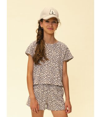 LOOXS 10sixteen Panther Top in Lightweight Sweat