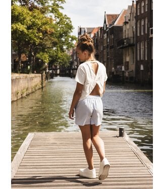 LOOXS 10sixteen White T-shirt fancy back