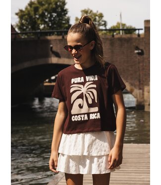 LOOXS 10sixteen T-shirt Bruin fancy achterkant