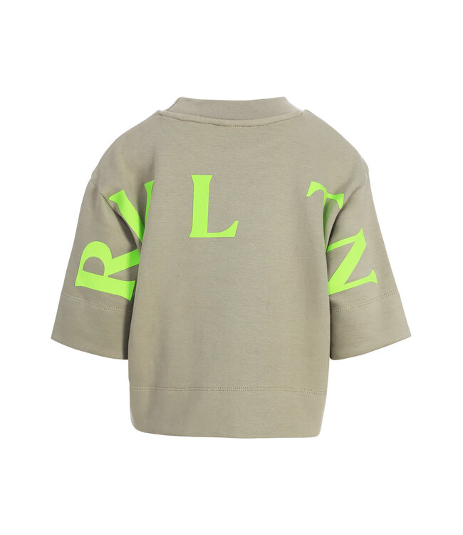 Top groen RVLTN Light jersey sweat