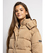 Bomber with hood Sand