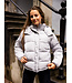 Bomber met capuchon Ice Grey