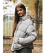 Hooded Bomber Jacket Ice Grey