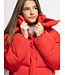 Bomber Hooded winterjas Chili Red