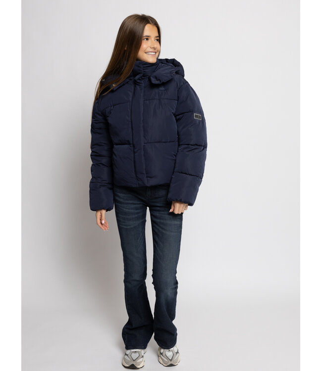 Bomber Hooded winterjas Navy