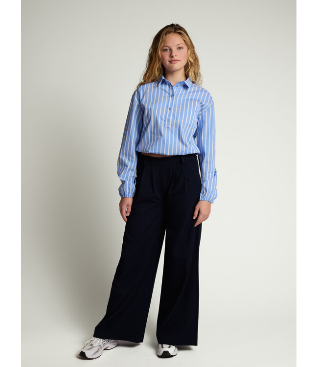 Blouse Ice Blue Gestreept