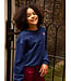 Sweater Navy London Back Print