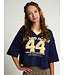 T-shirt Navy  V-hals