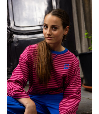 LOOXS 10sixteen Gestreept T-shirt Pink