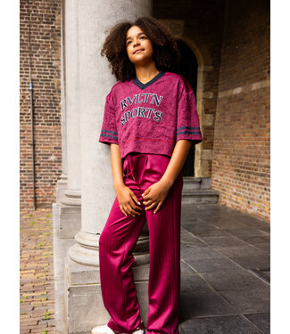 LOOXS 10sixteen Sporty Top Lace Ruby Red