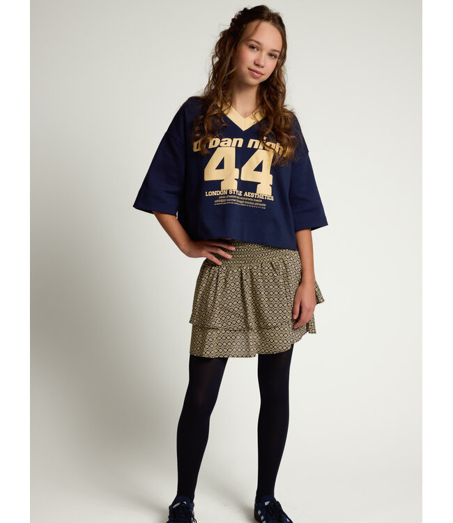 Skort mit Ethno-Print