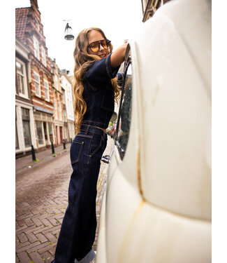 LOOXS 10sixteen Dunkle Jeans aus Stretch-Denim
