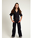 Dunkle Jeans aus Stretch-Denim