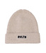 Hat knitted Sand