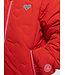 Little Winterjas Rood Hartjes