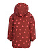 Winter Coat Terra and Pink Hearts