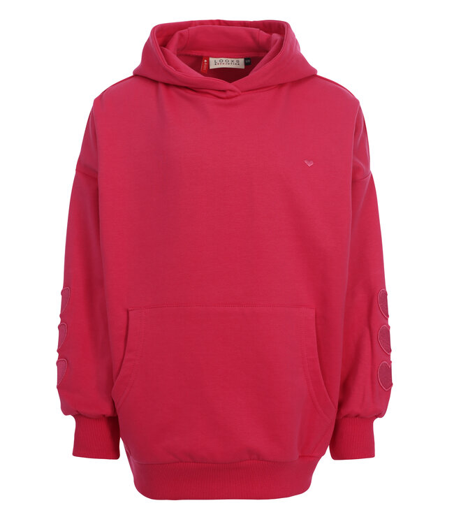 Hoody Fuchsia oversized