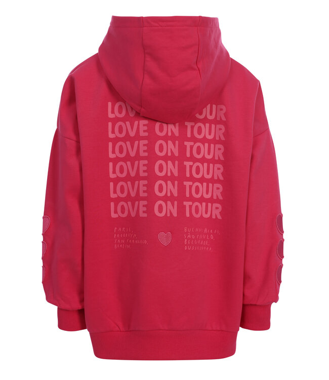 Hoody Fuchsia oversized