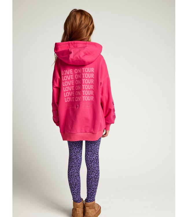 Hoody Fuchsia oversized