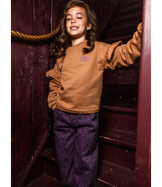 LOOXS Little Sweater Mocha backprint
