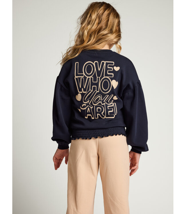 Sweater Navy Smock