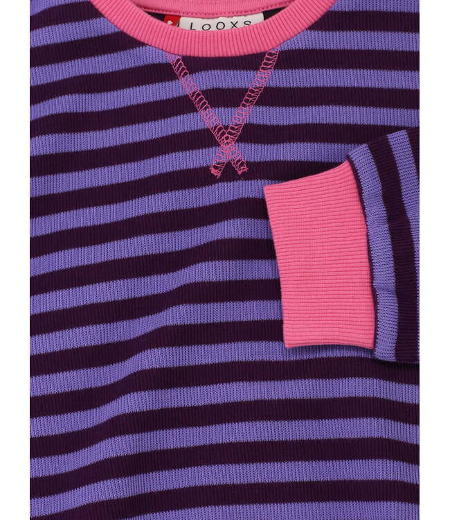 Sweater Paarse Streep