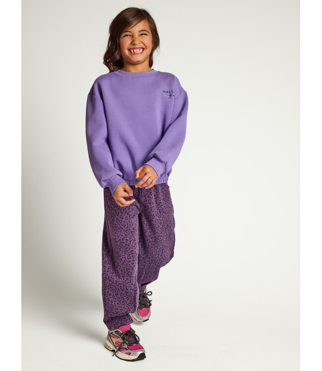 Sweater Lila backprint