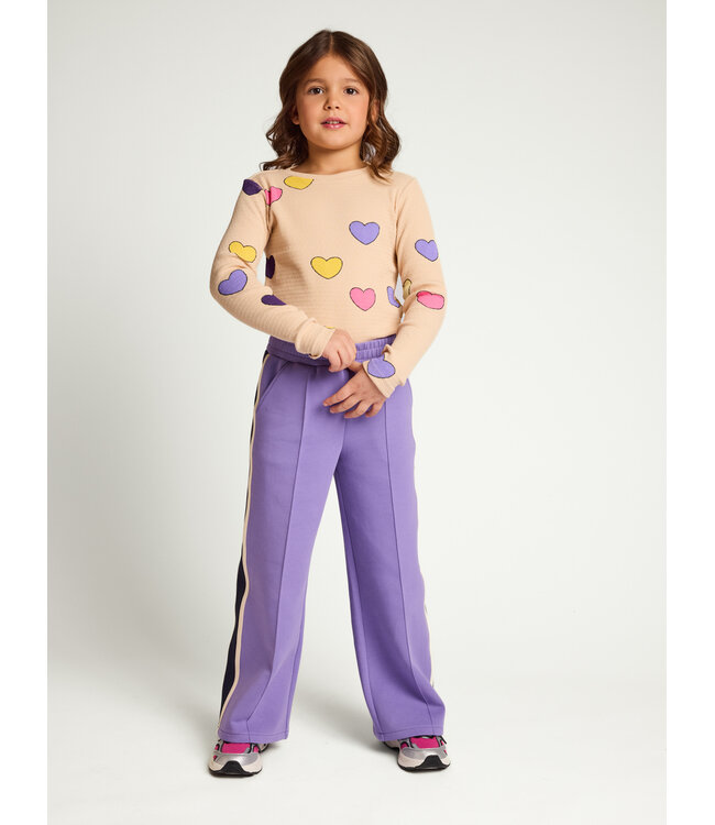 Sportliche Jogginghose Lila