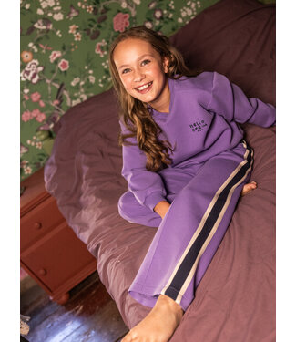 LOOXS Little Sportliche Jogginghose Lila