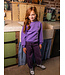 Jeanshose Barrel Purple Leopard