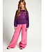 Cordhose weitem Bein Rosa