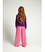 Cordhose weitem Bein Rosa