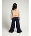 Super wide leg broek Navy