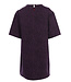 Denim jurk Purple Leopard