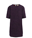 Denim jurk Purple Leopard