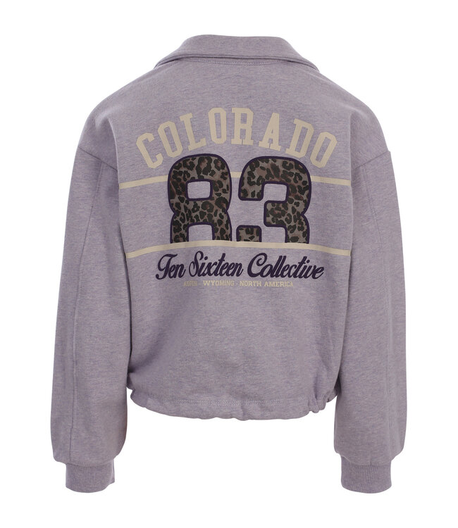 Sweater Polo collar Soft Lilac