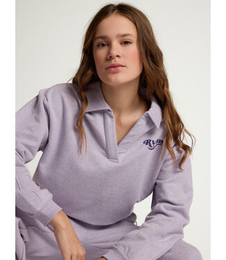 LOOXS 10sixteen Polo-Pullover Flieder