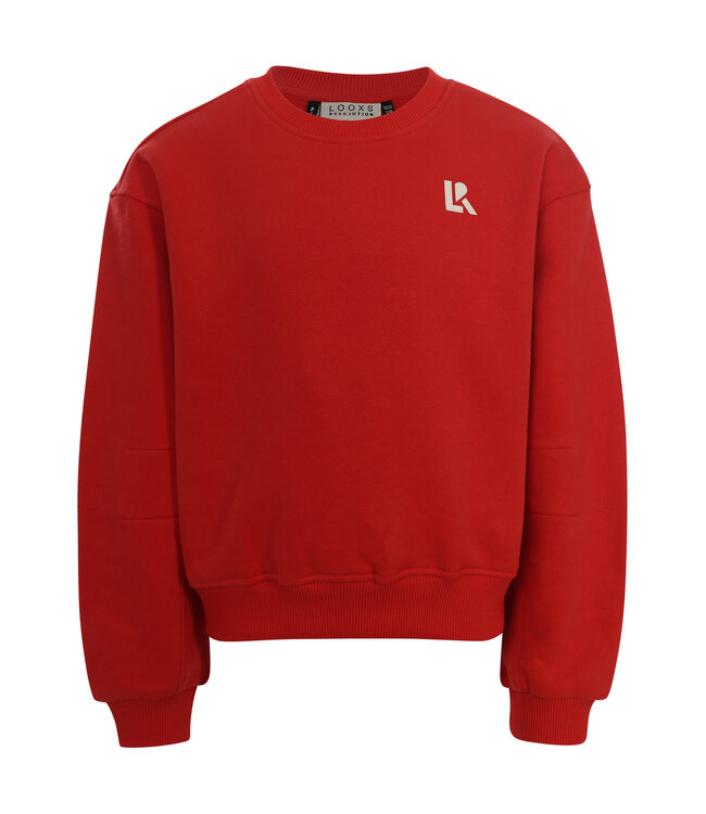 Sweater Lava Red  Back Print