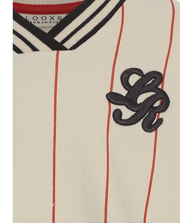 Baseballpullover Rot