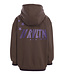 Taupe Oversize-Hoodie