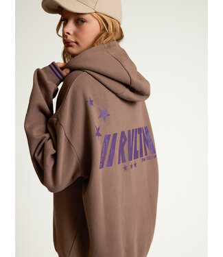 LOOXS 10sixteen Taupe Oversize-Hoodie