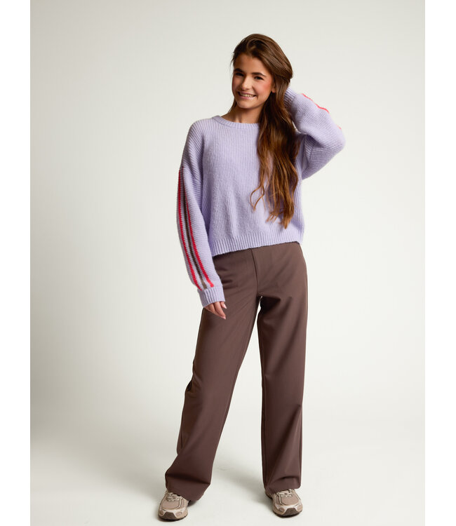 Knitted jumper Lilac