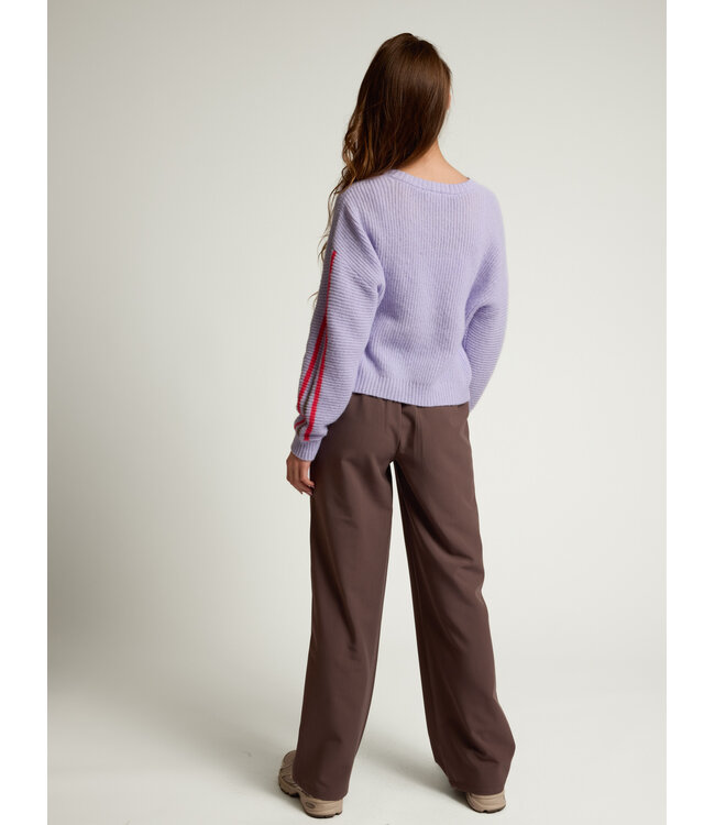 Strickpullover Lila