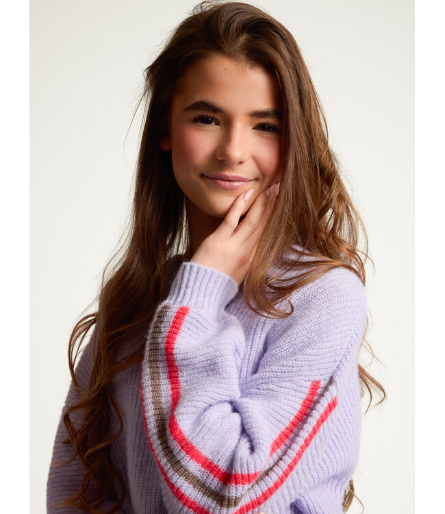 Knitted jumper Lilac